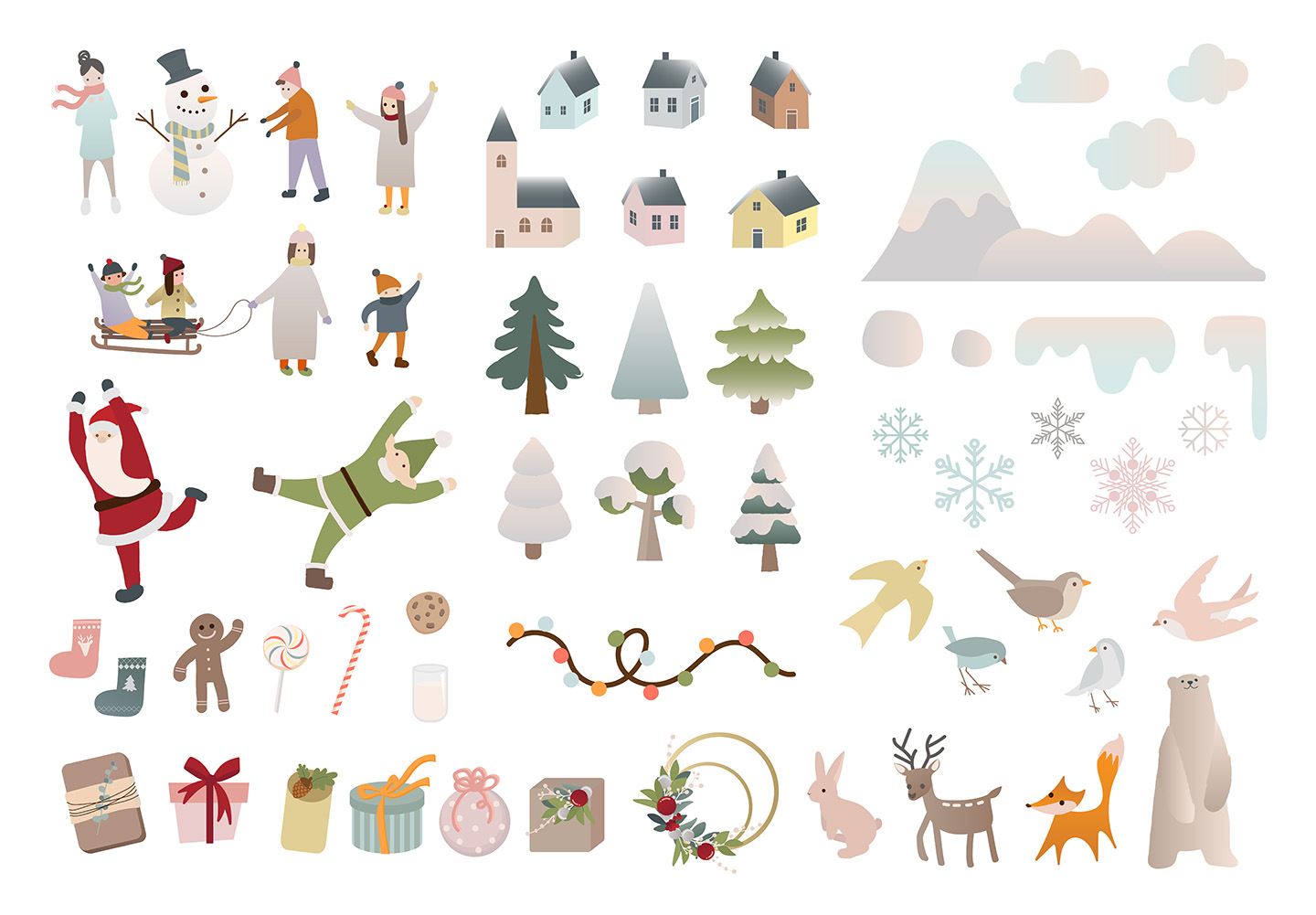 Winter Vector Illustrations