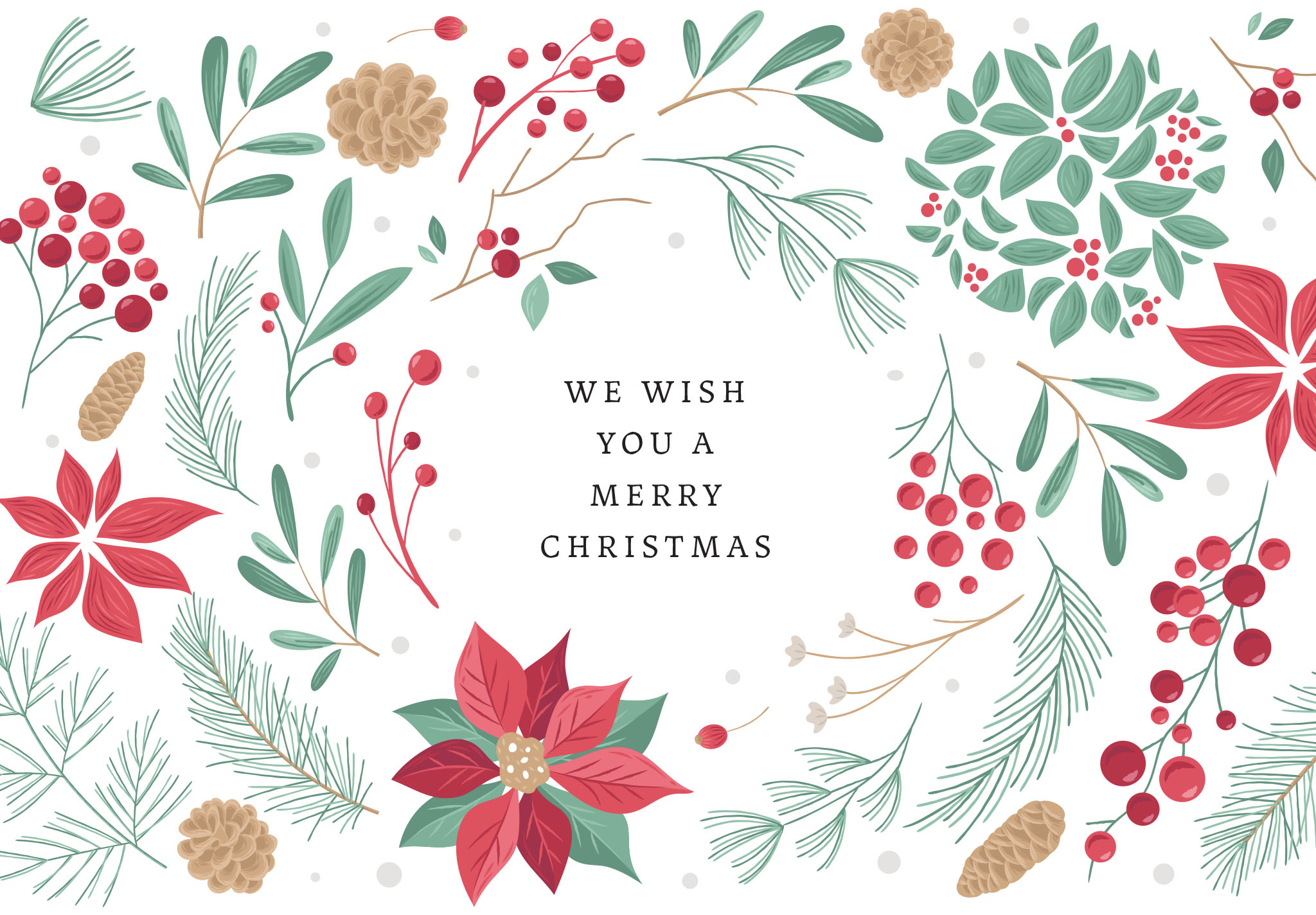 Festive Christmas Graphics Pack (for Photoshop & Illustrator)