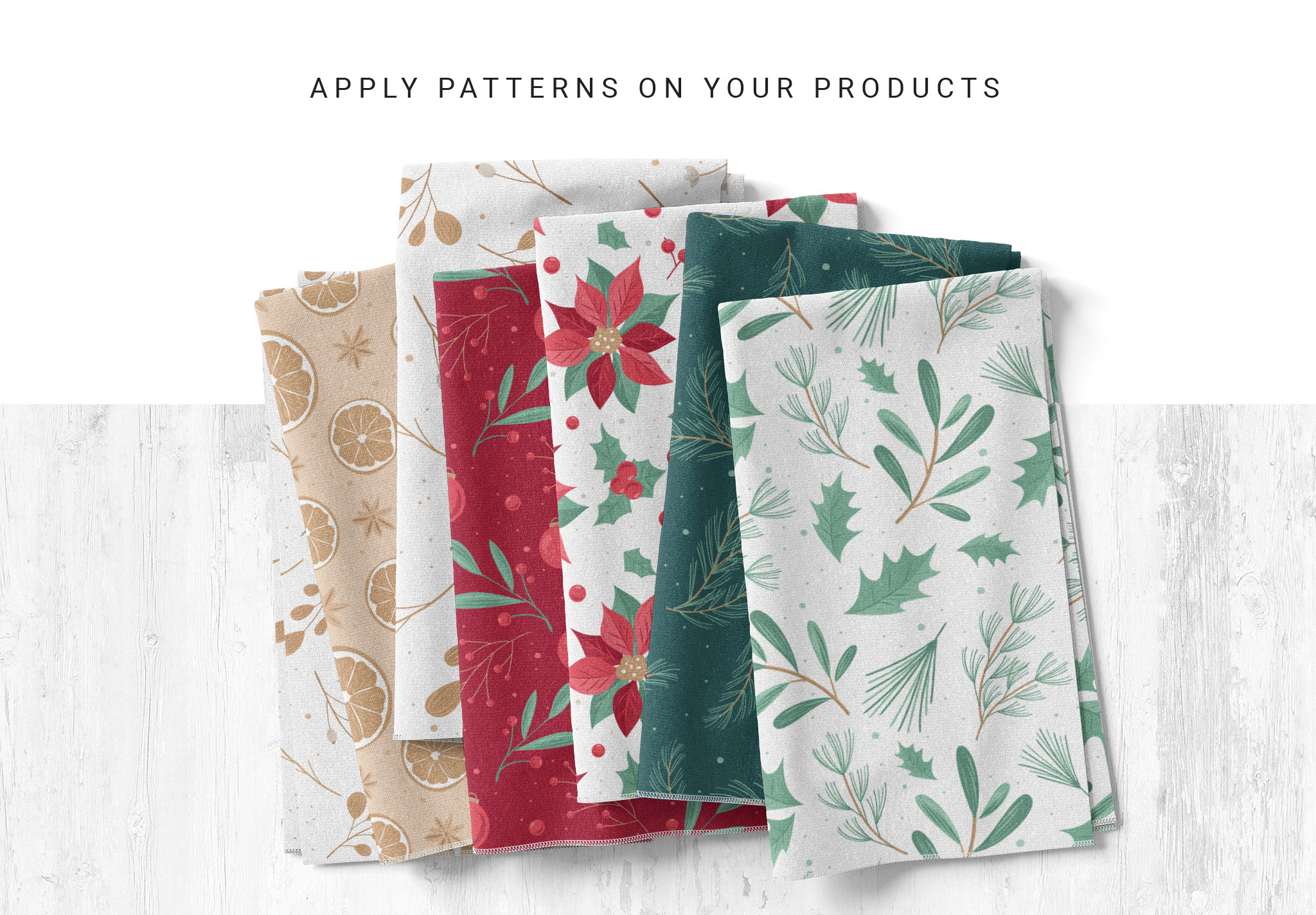 Festive Christmas Graphics Pack (for Photoshop & Illustrator)