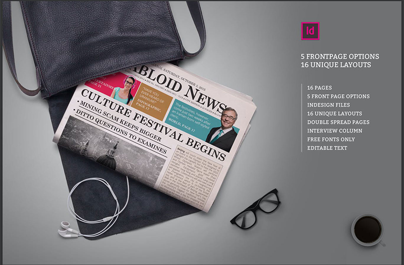 Classic Newspaper Template