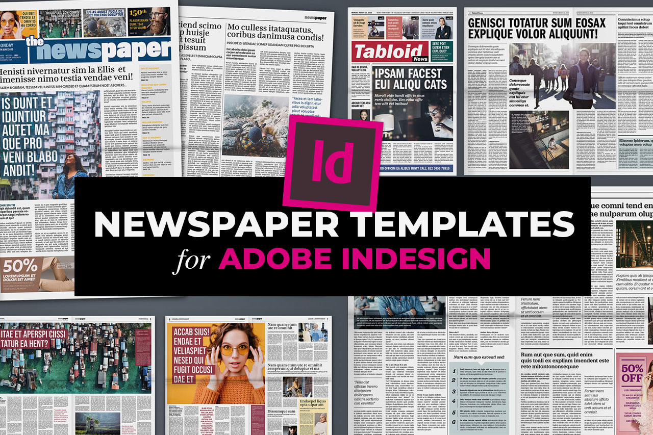 Best InDesign Newspaper Templates
