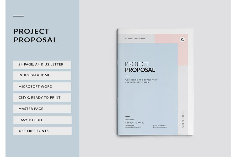 Proposal InDesign Brochure Template