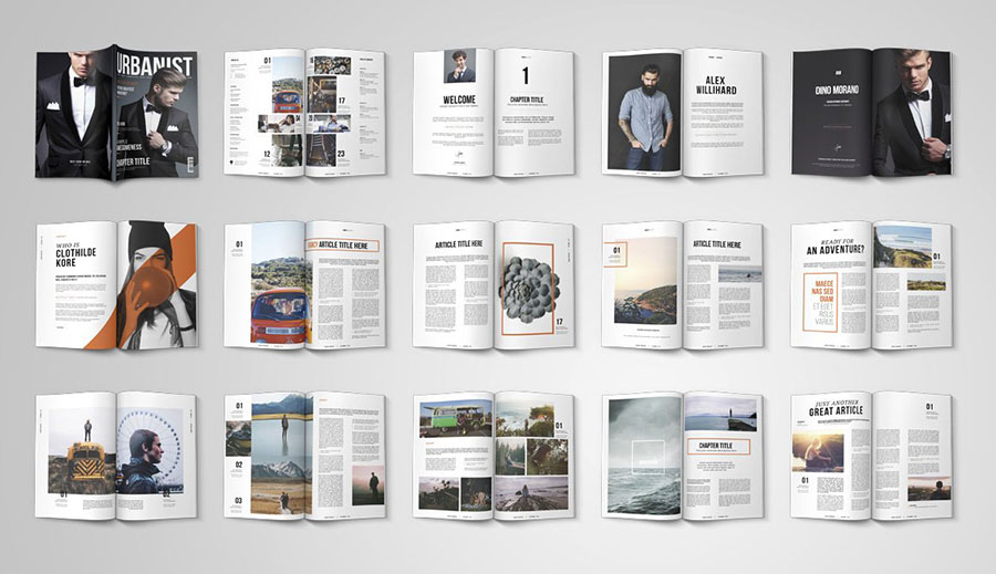 Urbanist Magazine InDesign Template
