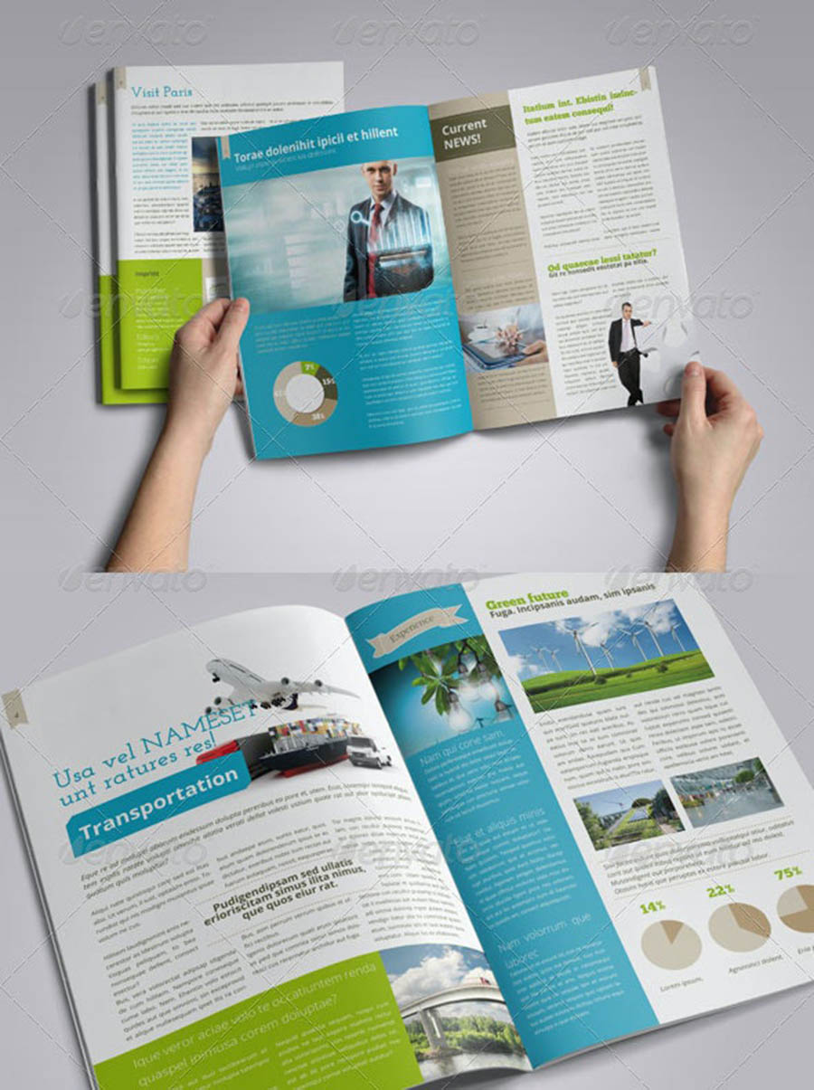 Fresh Style InDesign Newsletter