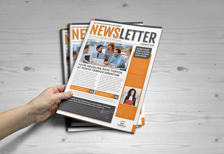 12 InDesign Newsletter Template 12 InDesign Newsletter Templates