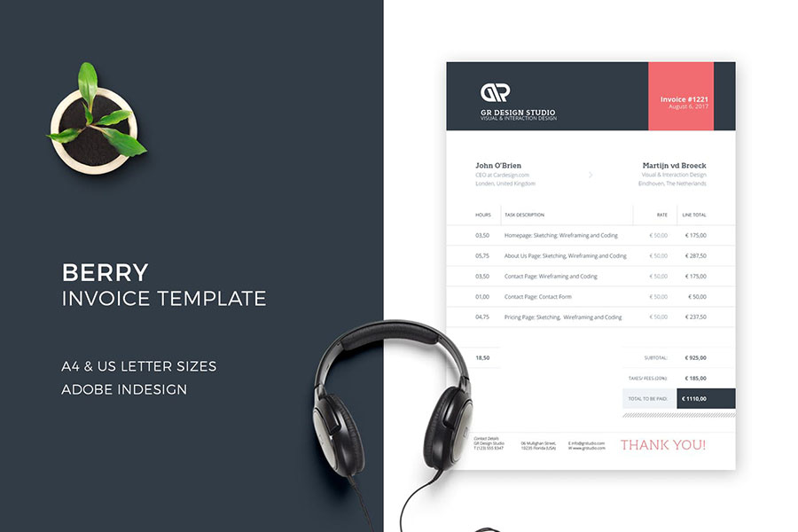 Berry Invoice