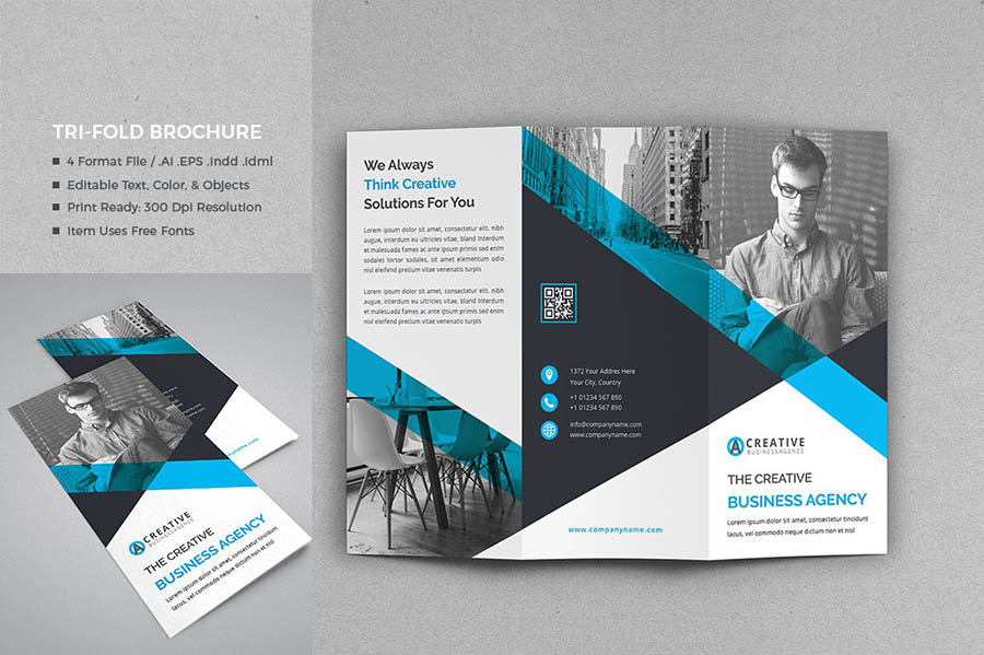 Corporate Tri-Fold Brochure