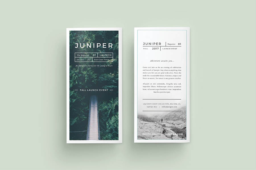 J U N I P E R Trifold Brochure