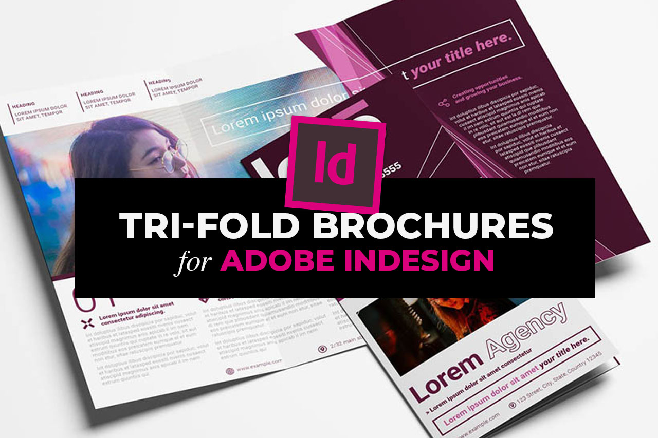 InDesign Tri Fold Brochure Templates (INDD)