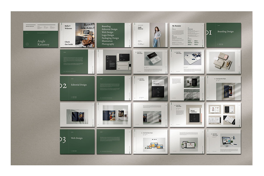 Modern Graphic Design Portfolio