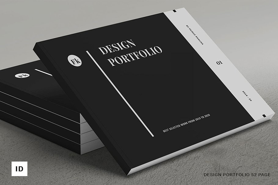 Clean Graphic Designer Portfolio