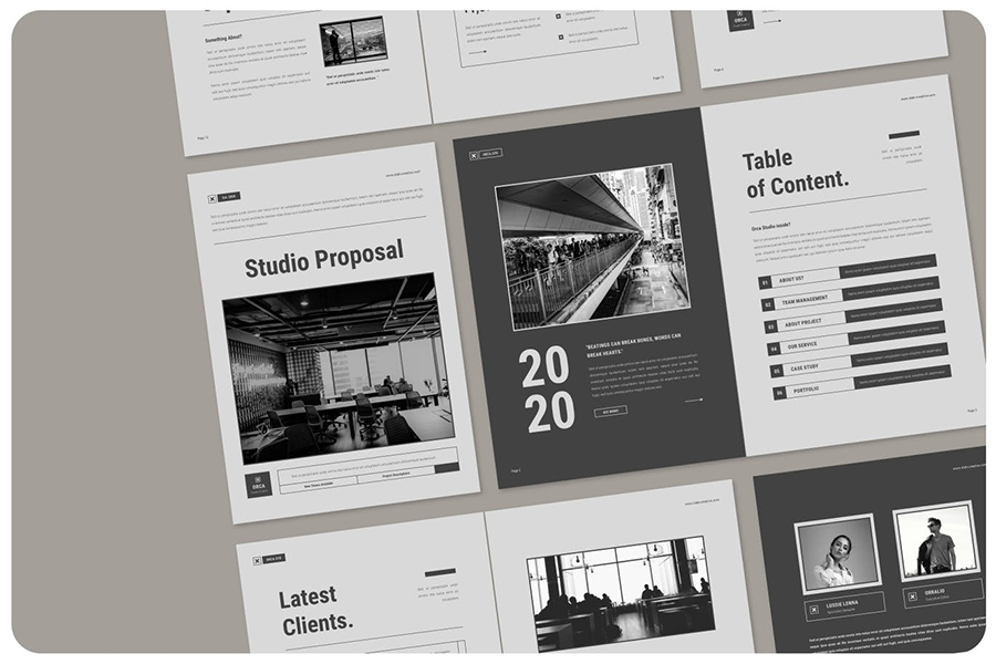 Studio InDesign Proposal Template