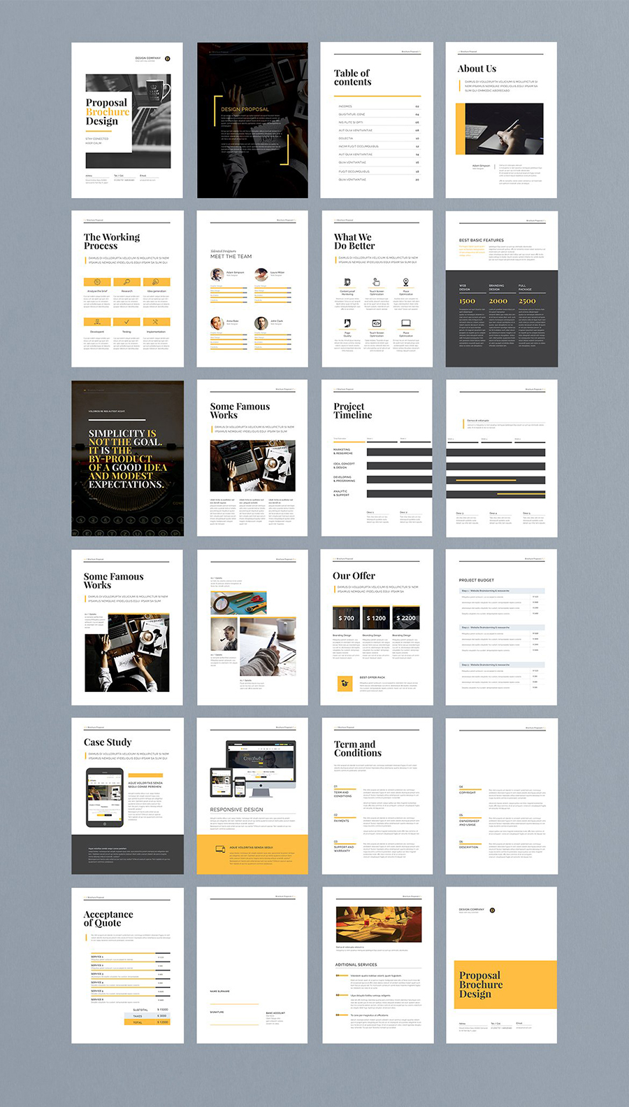 Proposal Brochure