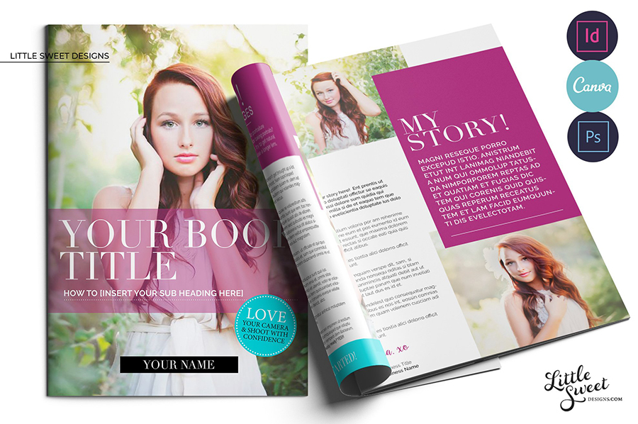 Fashion and Beauty InDesign eBook Template