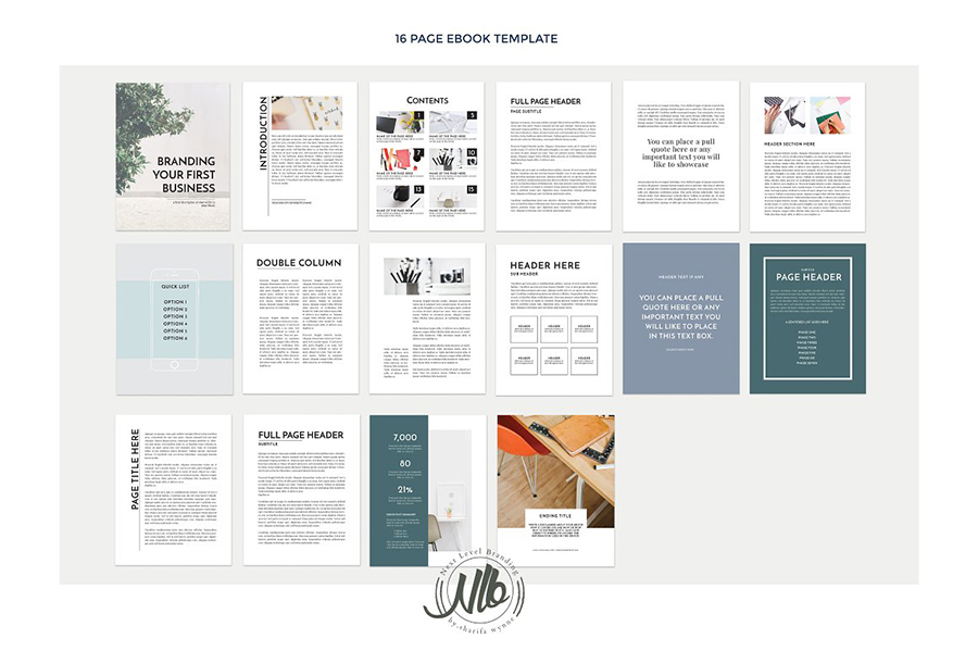 Minimal eBook Template