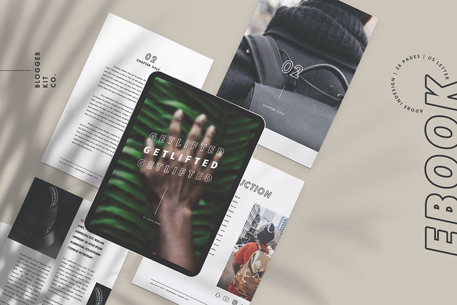 eBook Template | Adobe InDesign | 28 Pages