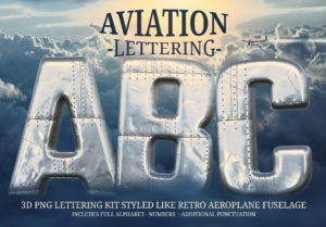 The Aviation Lettering Pack