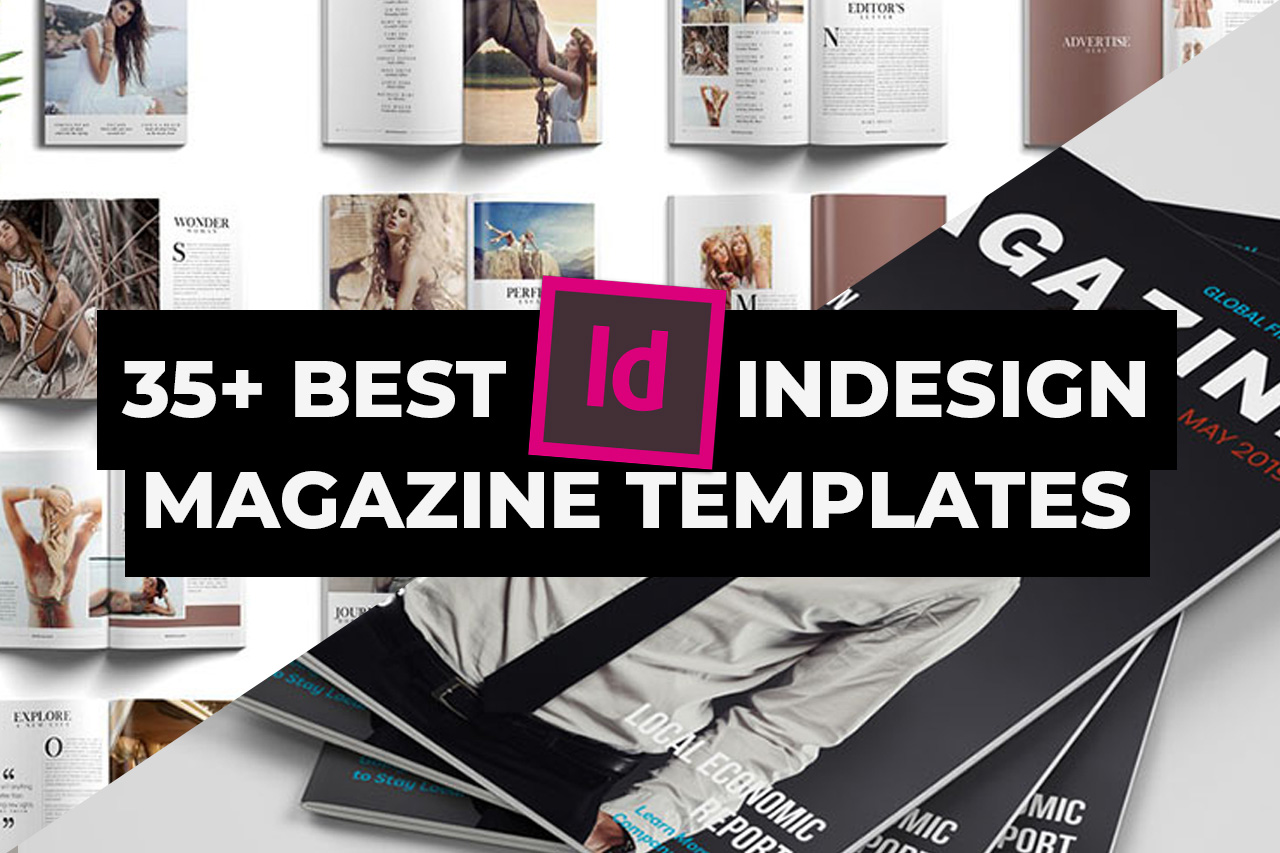 Best INDD InDesign Magazine Templates