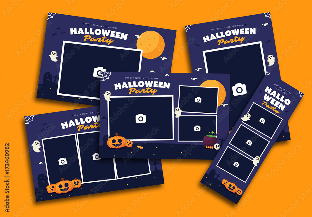 Halloween Photo Booth Layout