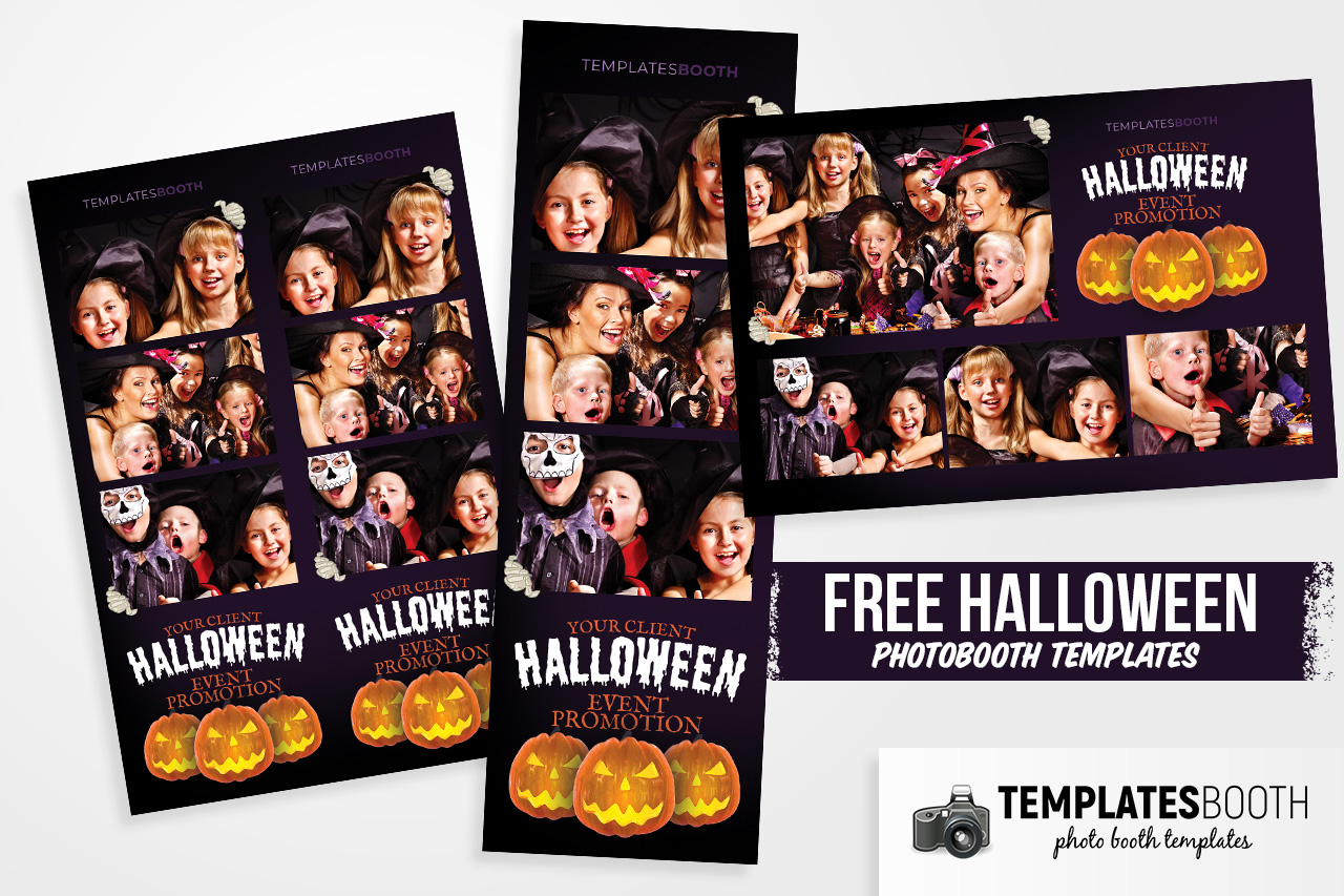 Free Halloween Photo Booth Template
