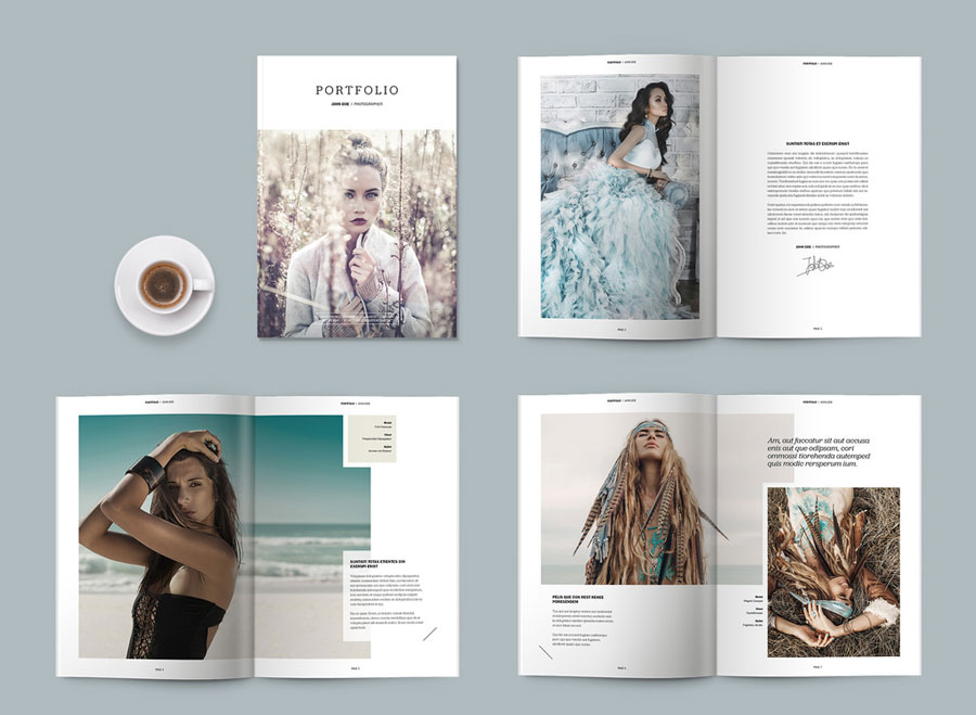 Portfolio/Magazine Layout
