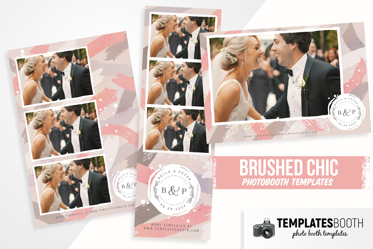 Brushed Chic DSLR Booth Template