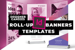 Top InDesign Roll Up Banner Templates