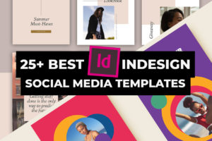 Social Media Templates for InDesign