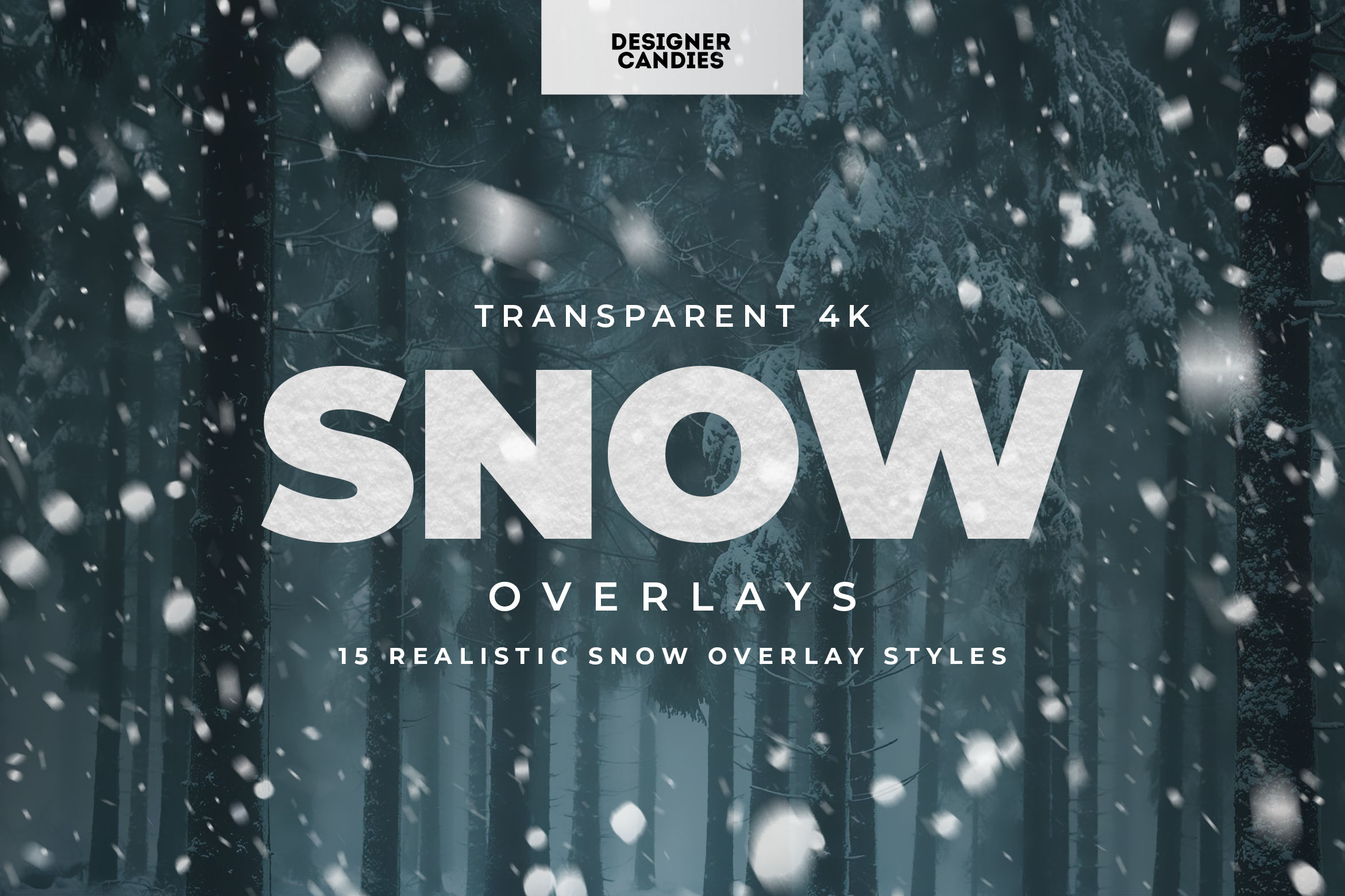 PNG Snow Overlays Pack