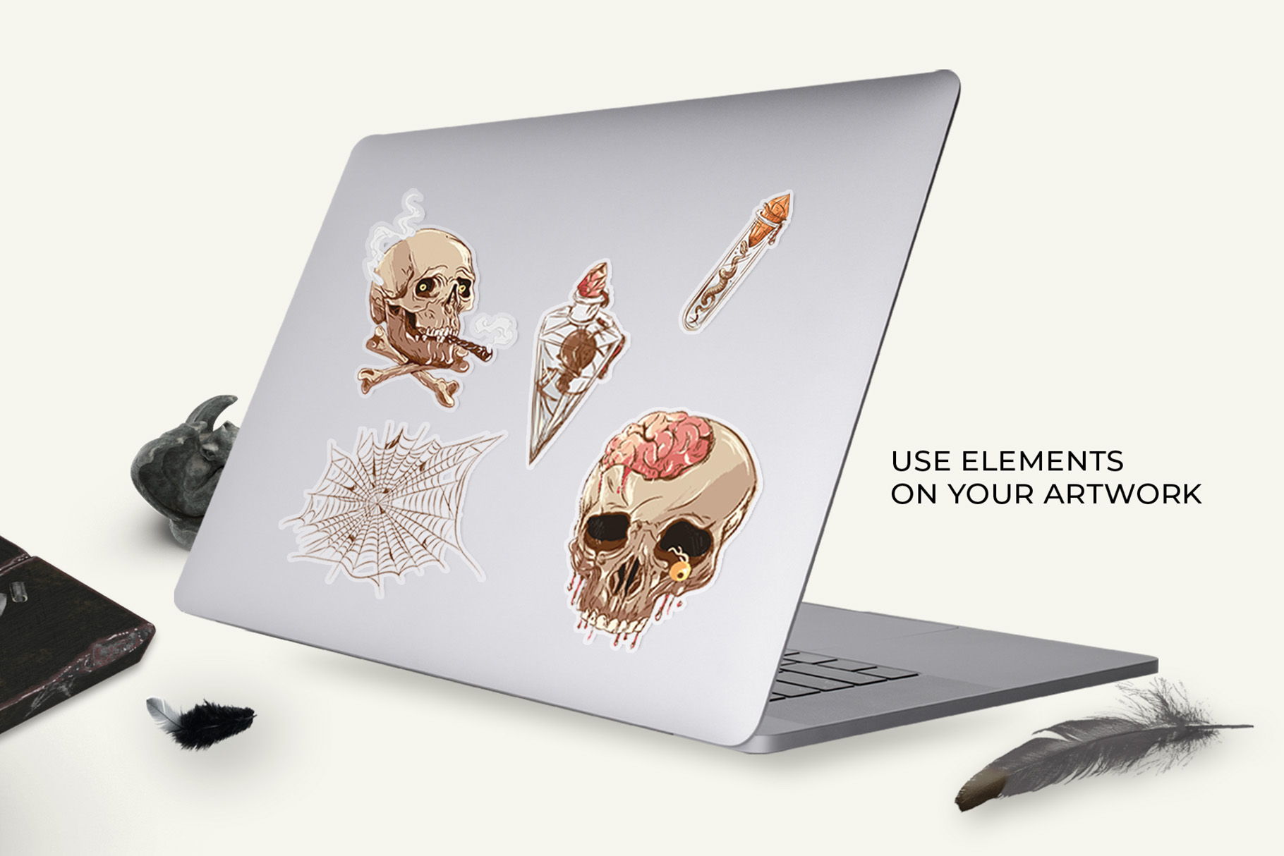 Halloween Vectors (PNG, PSD, Clipart)