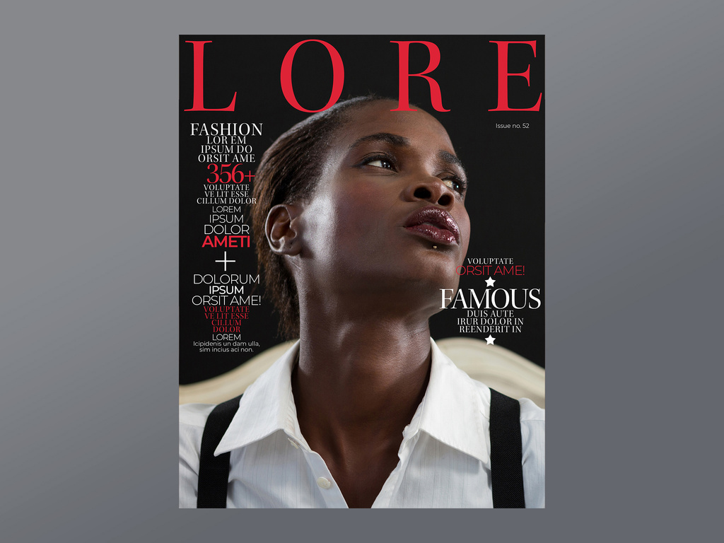 magazine-cover-layout-with-red-accents-and-photo-indd