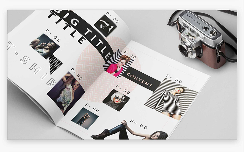 magazine-layout-with-pink-accents-indd
