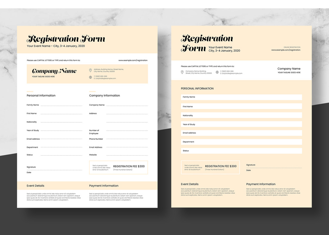 registration-form-layou-with-pale-orange-accents-indd