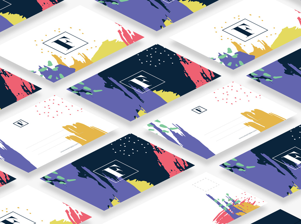 stationery-set-with-brush-stroke-illustration-elements-illustrator