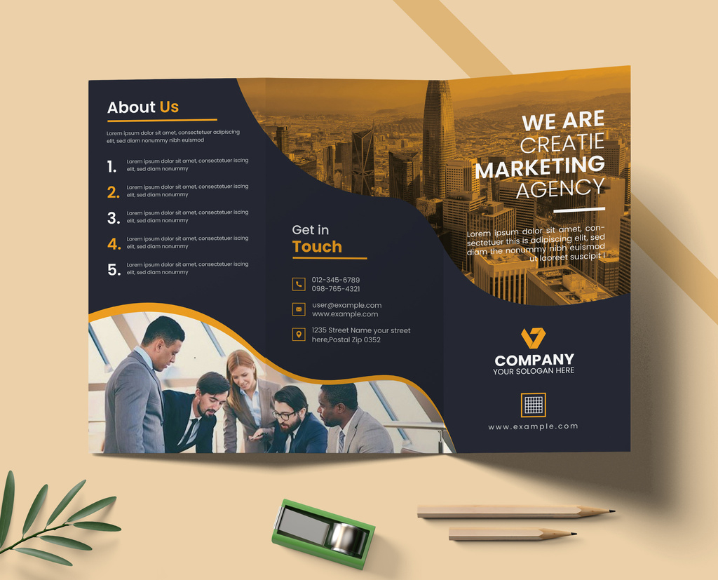 trifold-brochure-layout-orange-design-illustrator