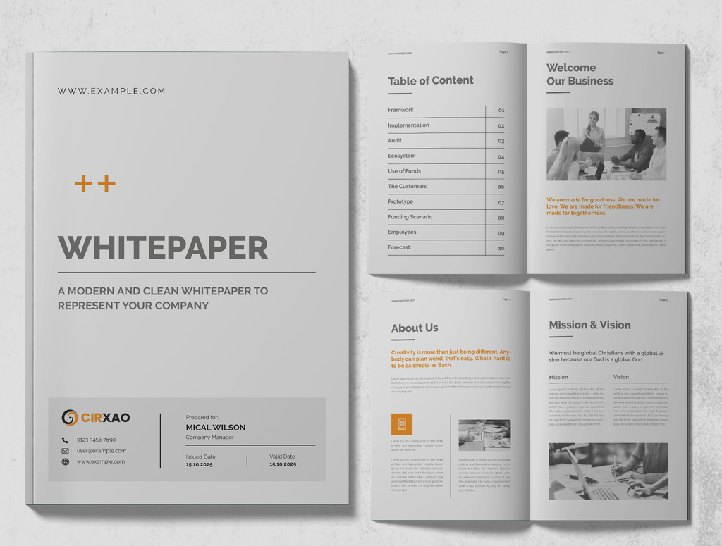 white-paper-layout-orange-indd