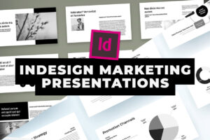 Best InDesign Marketing Plan Presentation Layout Templates