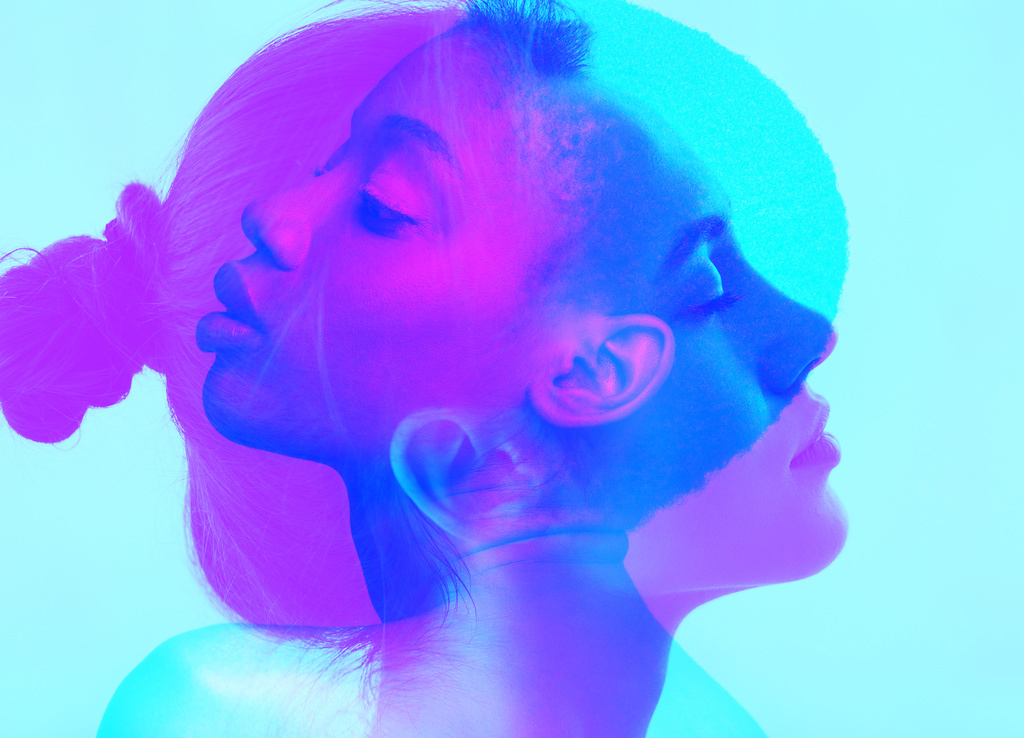 Double Basic Color Exposure Photo Effect (PSD Format)