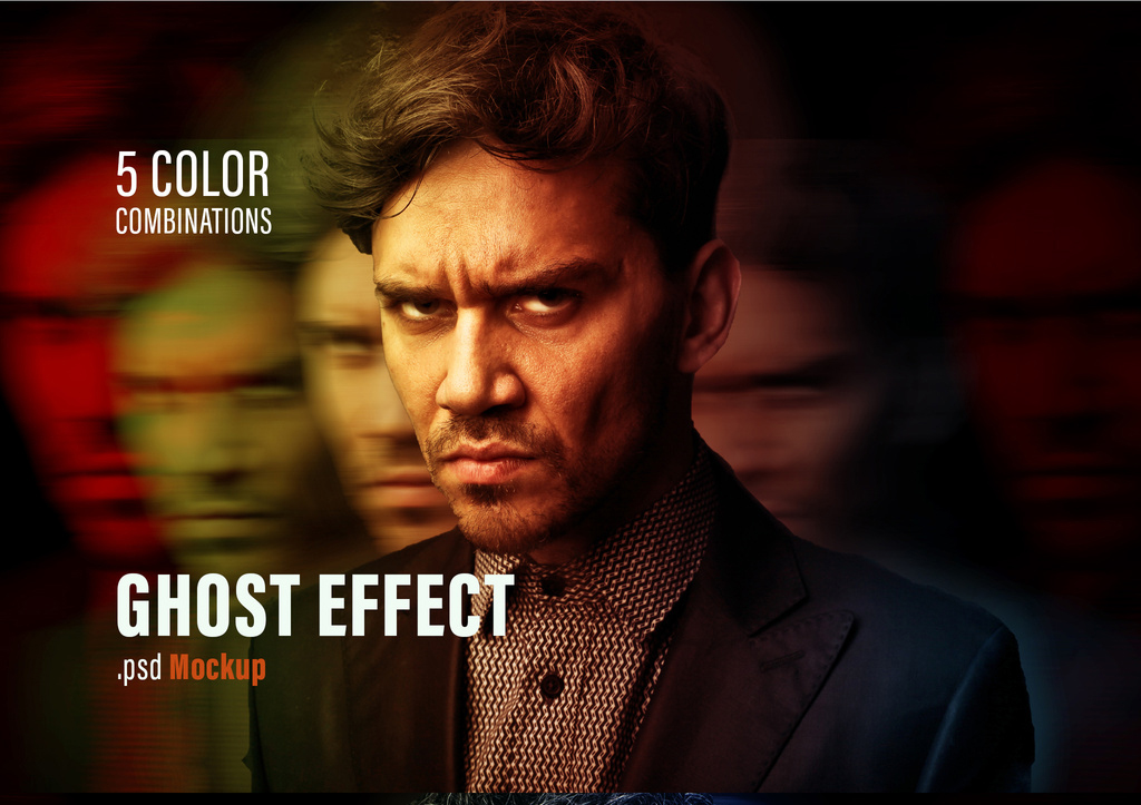 Ghost Photo Effect (PSD Format)
