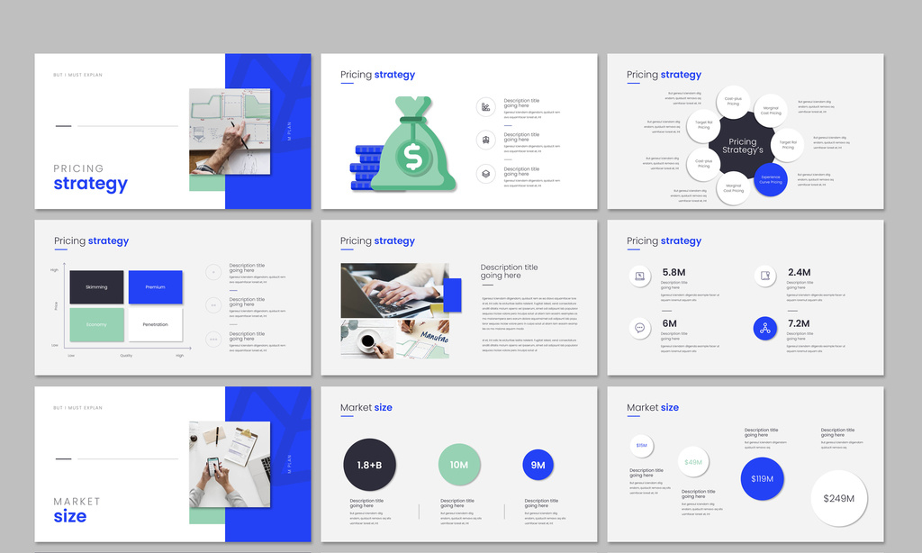 Infographic Marketing Plan Presentation Layout (INDD Format)