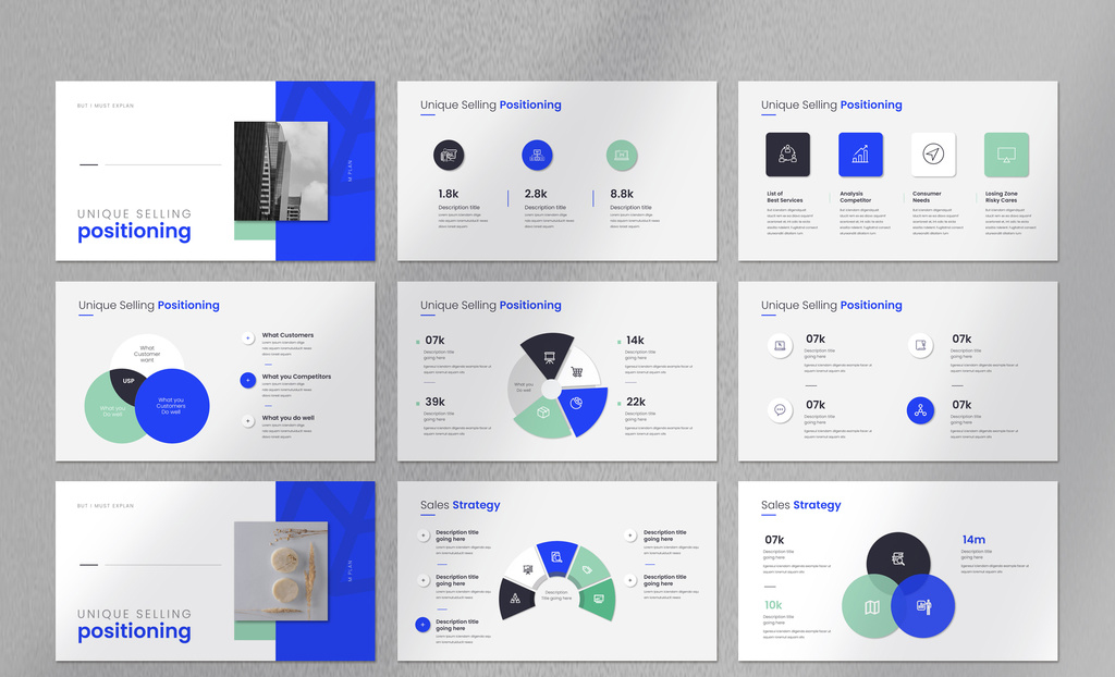 Marketing Plan Presentation Layout (INDD Format)
