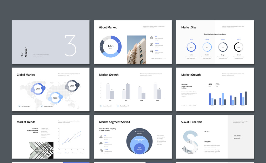 Marketing Plan Presentation Layout (INDD Format)