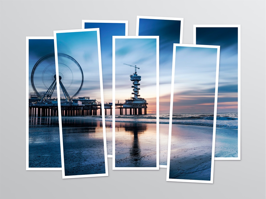 Panel Collage Mockup (PSD Format)