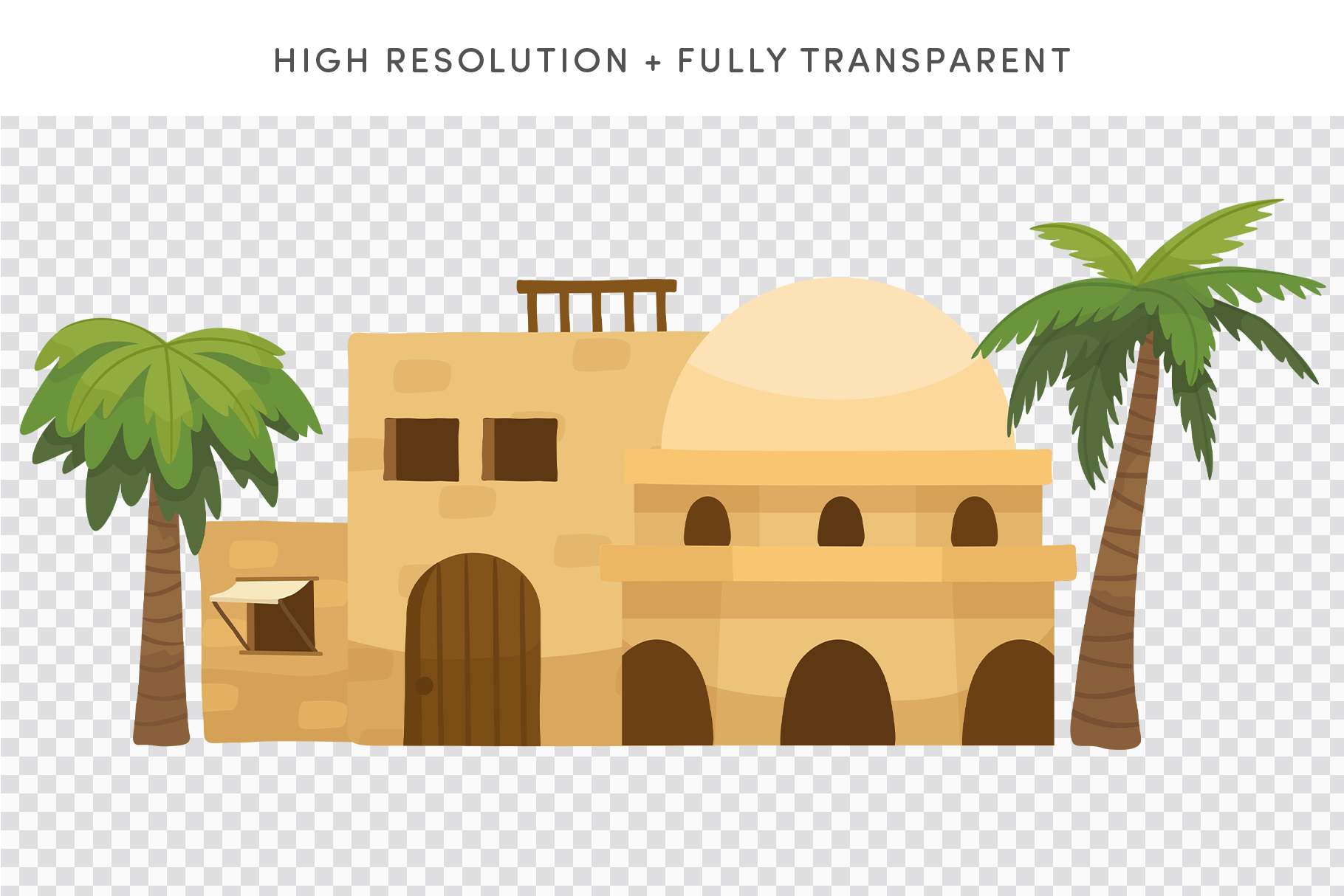 Christmas Nativity Vector Illustrations (AI, EPS, PNG, PAT Format)