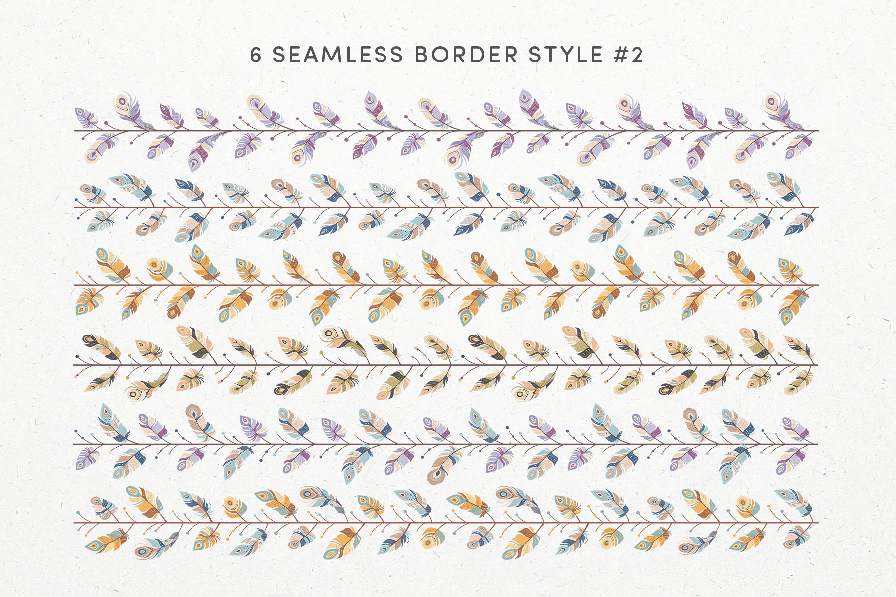 Feather Vector Graphics Pack (PSD, EPS, AI, PAT, PNG Format)