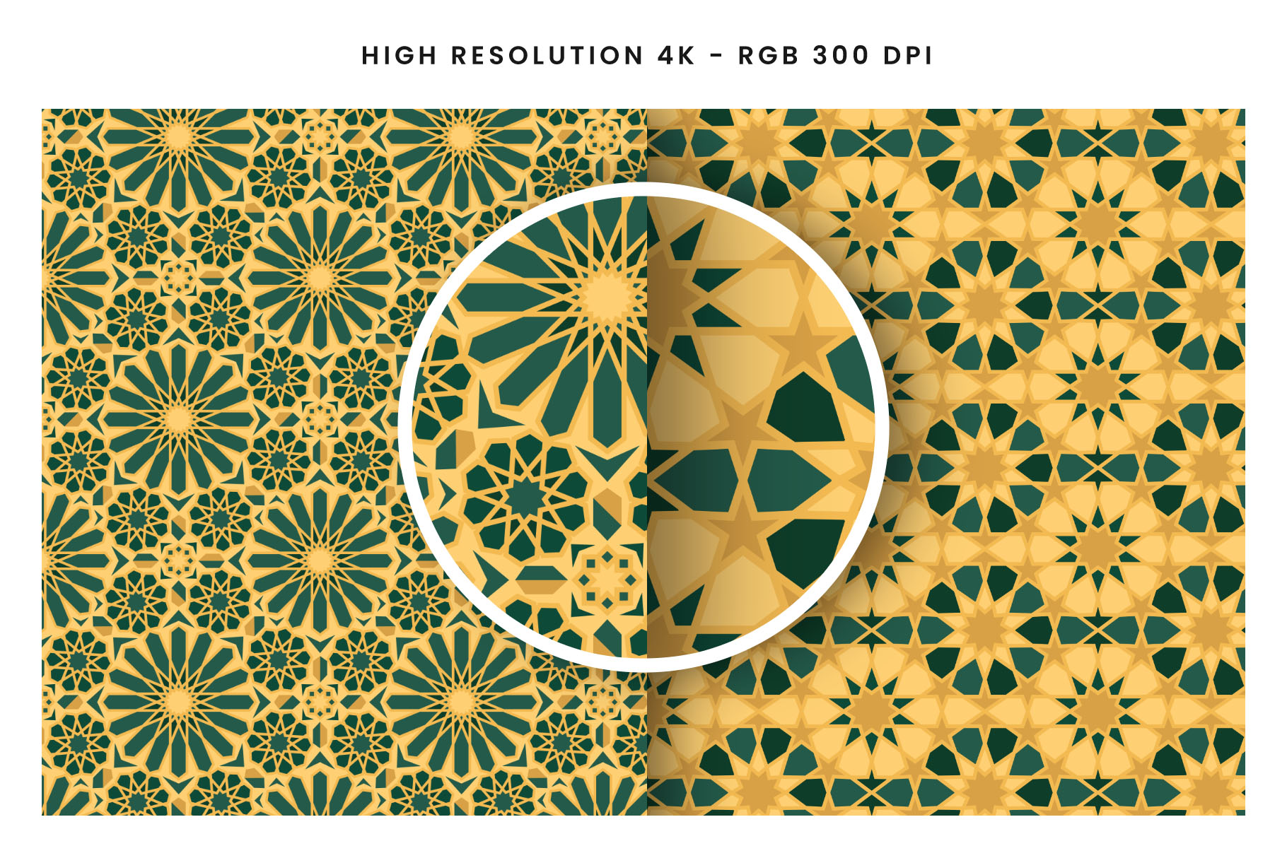 Arabic Patterns (JPEG, AI Format)