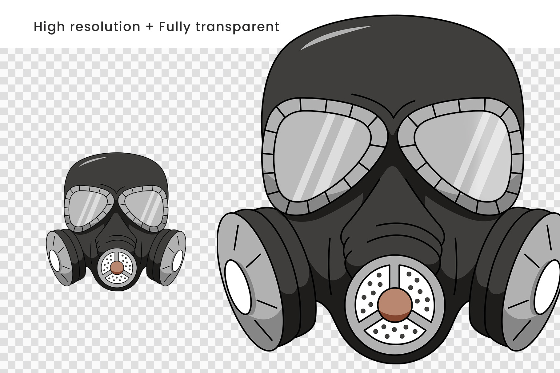 Preppers & Survivalist Illustrations Set (AI, EPS, PNG Format)