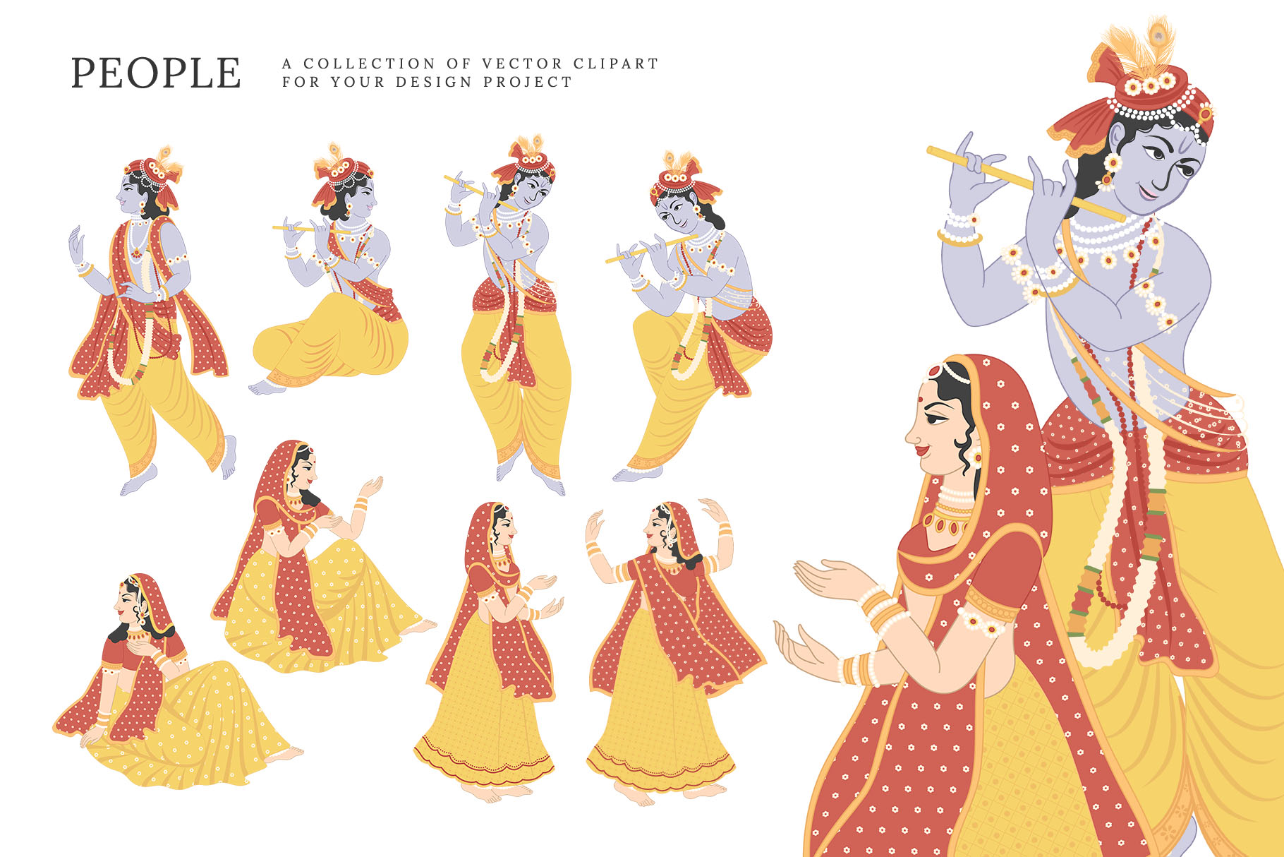The Colours of India (PSD, AI, PNG, EPS, JPEG Format)