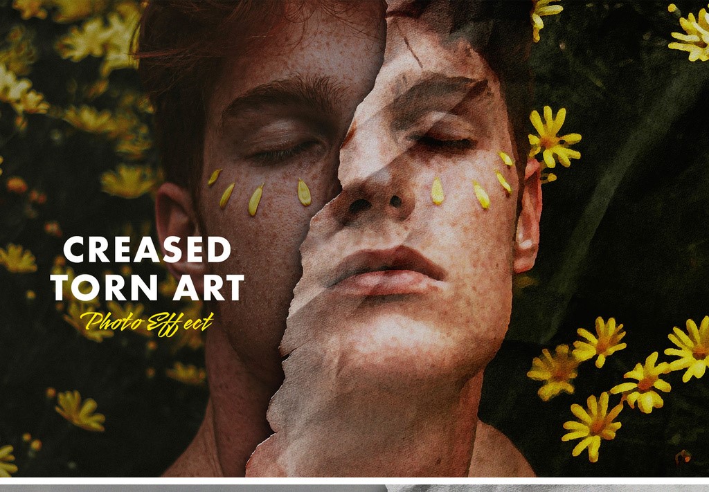 crumpled-torn-paper-art-photo-effect-mockup-psd