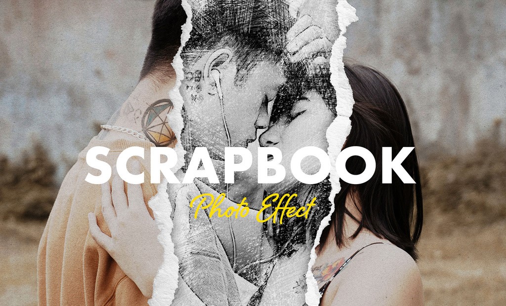 rapbook-torn-paper-photo-effect-mockup-psd